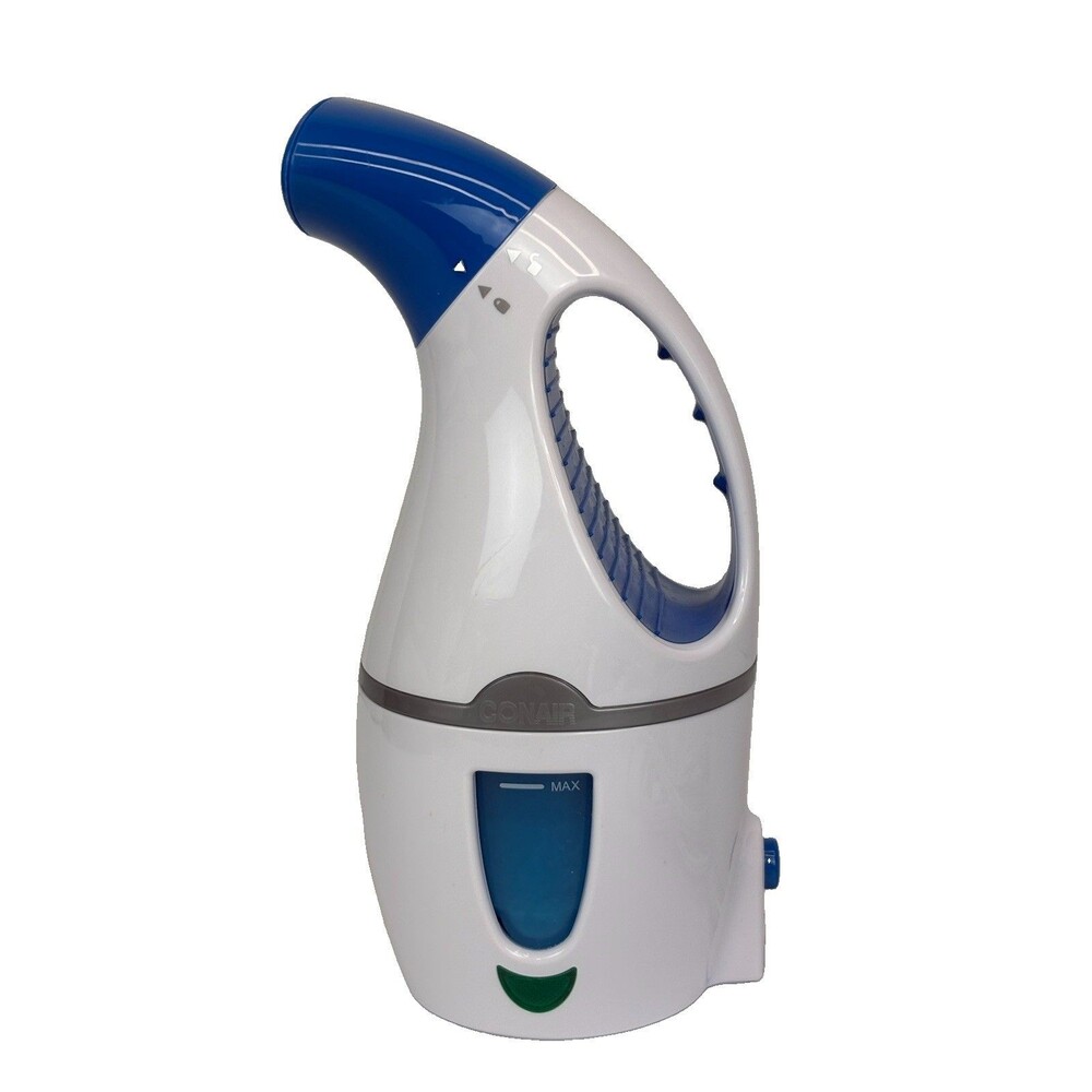 Conair Handheld Garment Steamer Corded Portable w/ Water Tank White/Blue Tested